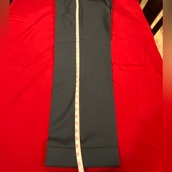 Jospeh Abboud blue pinstripe peak lapel 46R - Picture 13 of 16